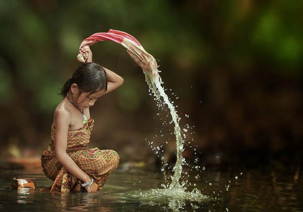 Дети индонезийских деревень