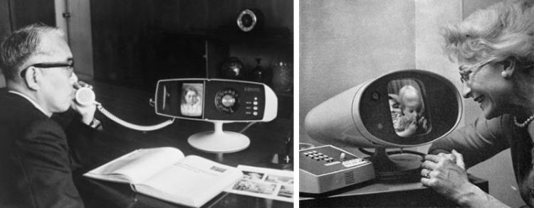 Фантастические видеофоны будущего из прошлого