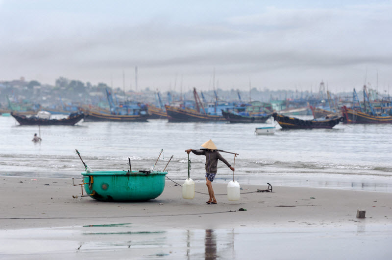 Рыбный рынок в Муй Не, Вьетнам