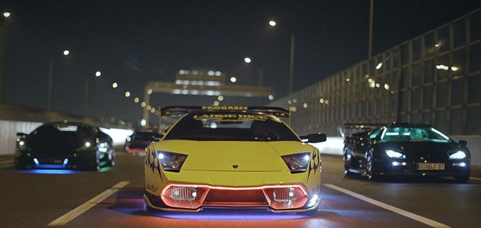 Съезд уникальных автомобилей Lamborghini