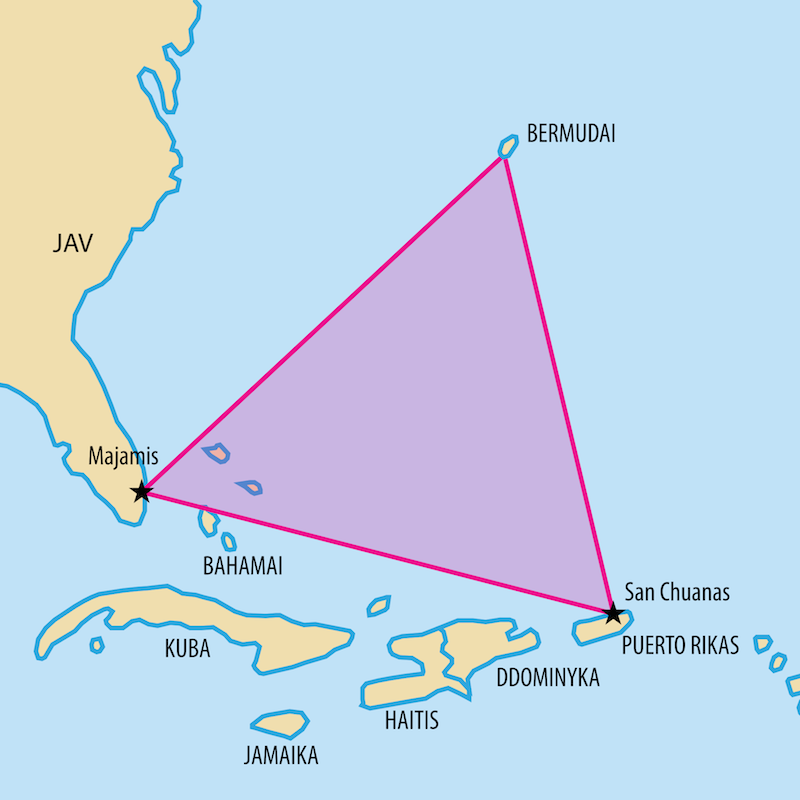 Интересные теории о Бермудском треугольнике