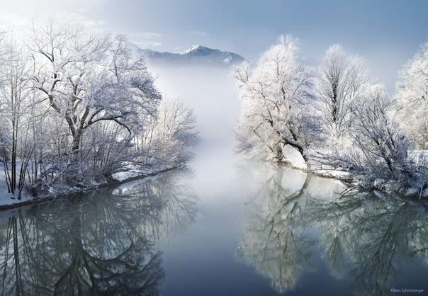 Красота зимних пейзажей