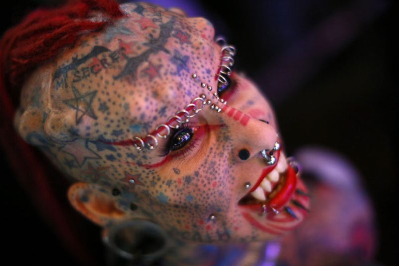 Самые яркие фрики Венесуэлы на Tattoo International Expo 2015