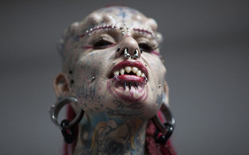 Самые яркие фрики Венесуэлы на Tattoo International Expo 2015