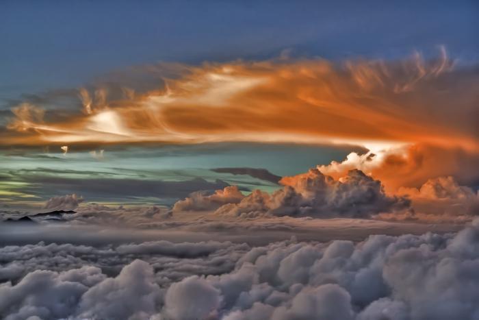 Красивые и удивительные фотографии облаков