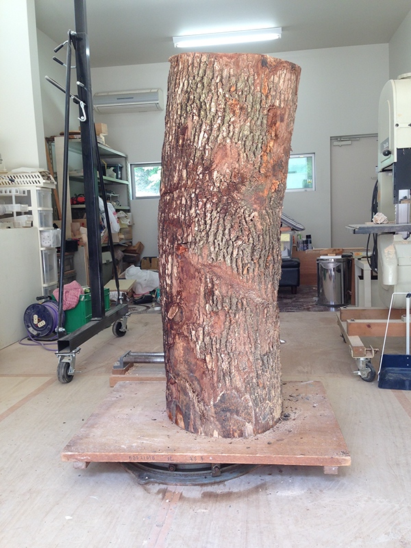 Как создавалась сюрреалистичная скульптура из дерева