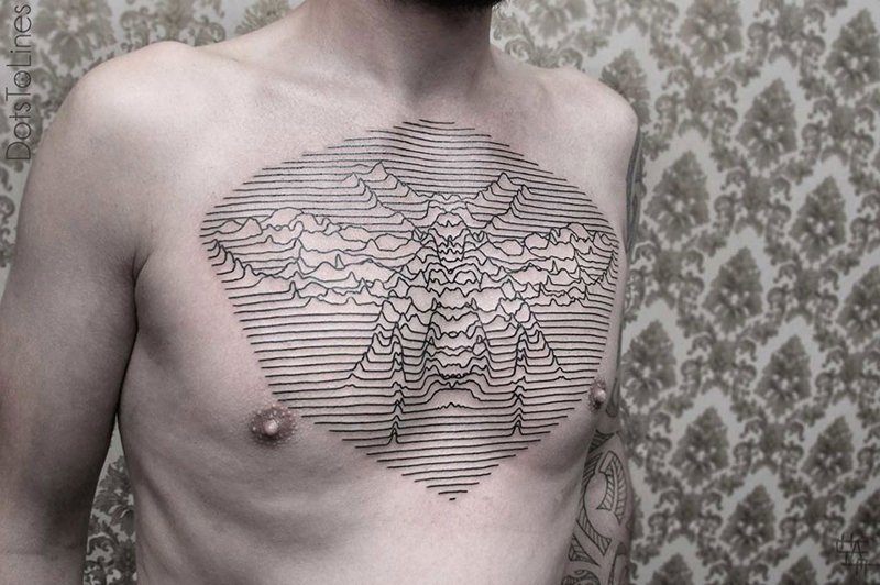 Уникальные геометрические татуировки