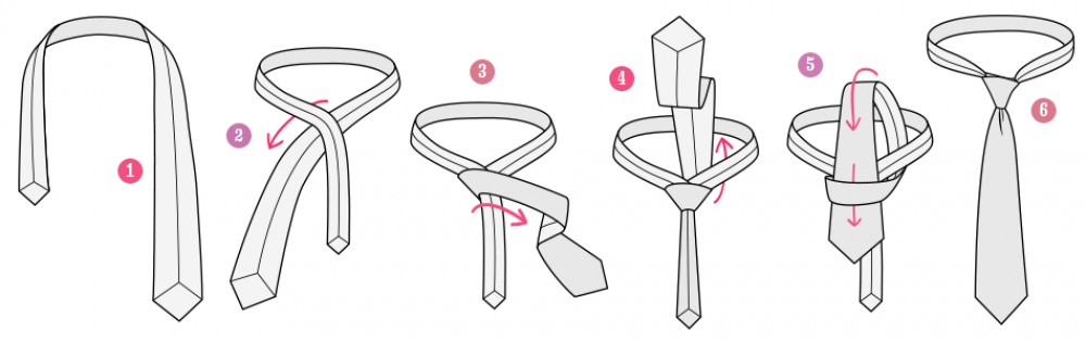 7 способов правильно завязать галстук