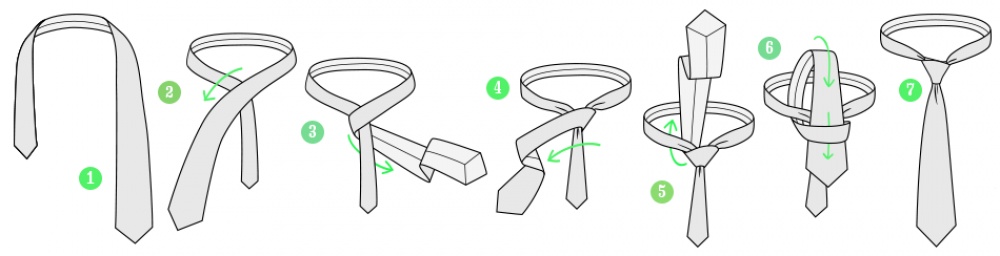 7 способов правильно завязать галстук