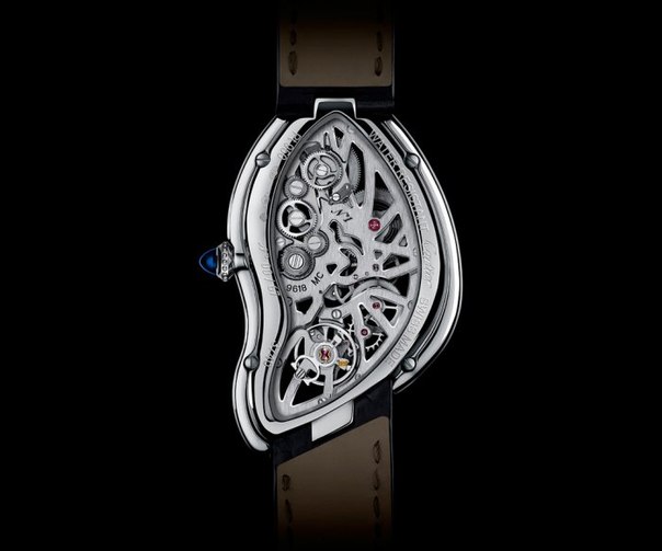 Cartier Crash Skeleton - деформация наручных часов