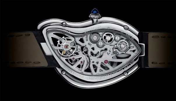 Cartier Crash Skeleton - деформация наручных часов