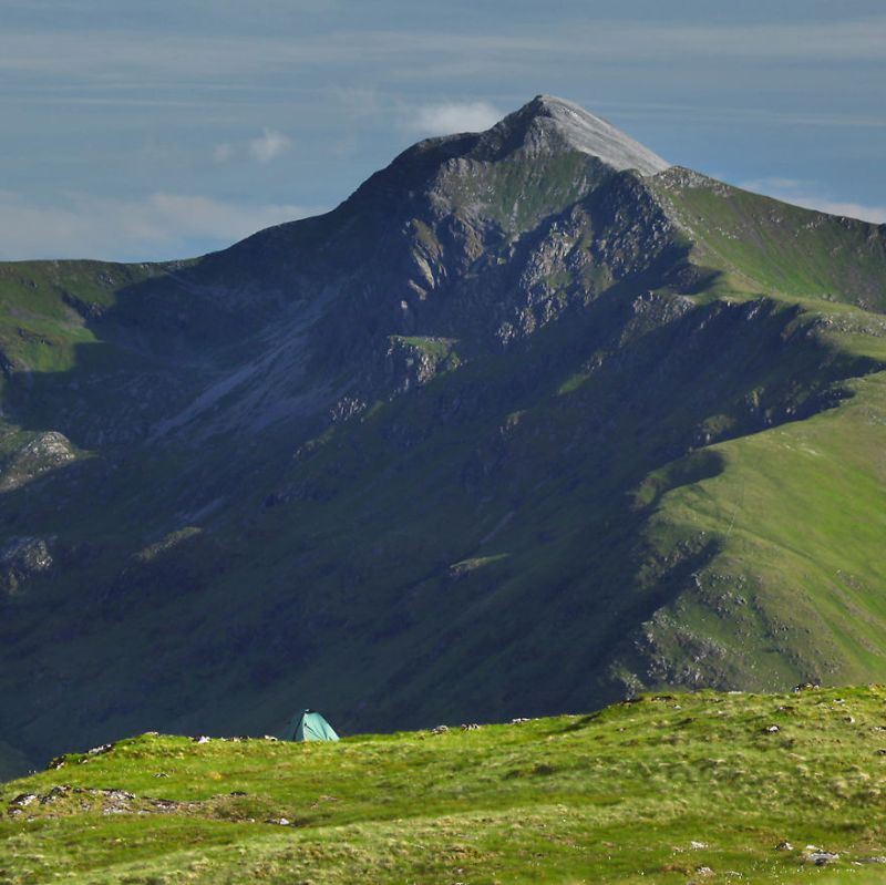 Горы, где палатка побывала за шесть лет