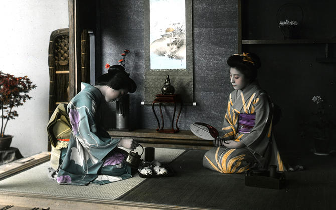 Особенности японской чайной церемонии