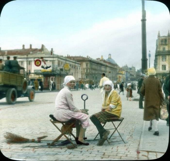 Редкие цветные снимки Москвы 1931 года