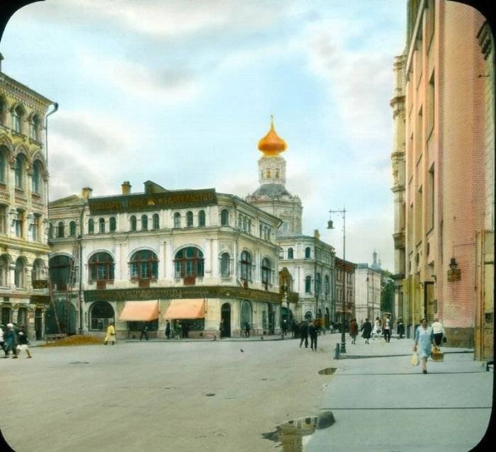 Редкие цветные снимки Москвы 1931 года