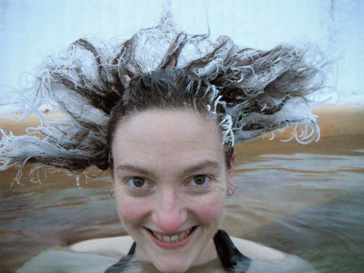 Конкурс замороженных волос на Юконе