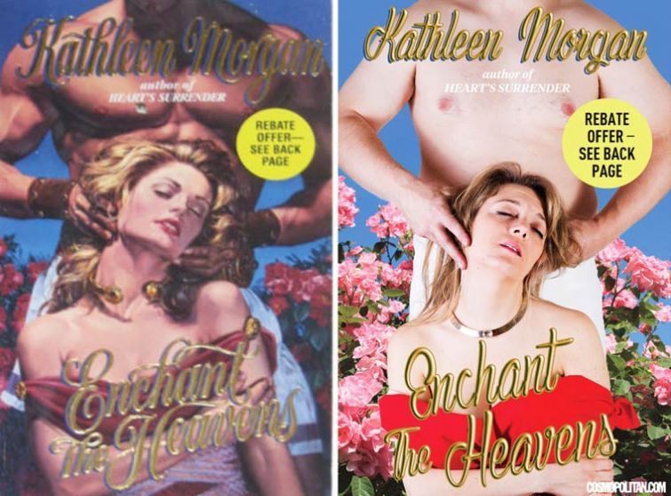 Обложки женских романов и реальность