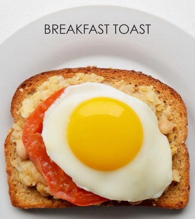 Как приготовить необычные тосты на завтрак