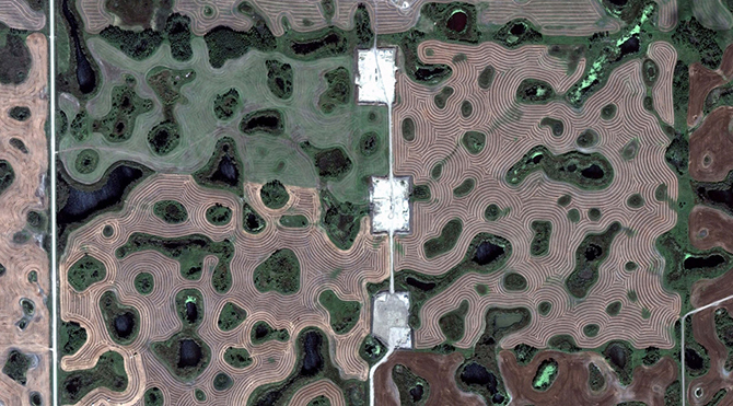 Фотографии Канады из космоса