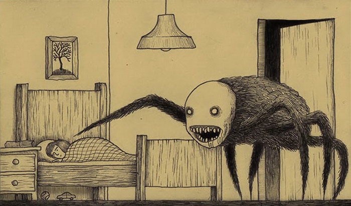 Детские кошмары в рисунках Джона Мортенсена