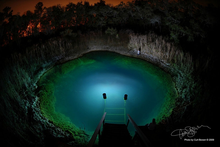 Красота подводных пещер со всего мира