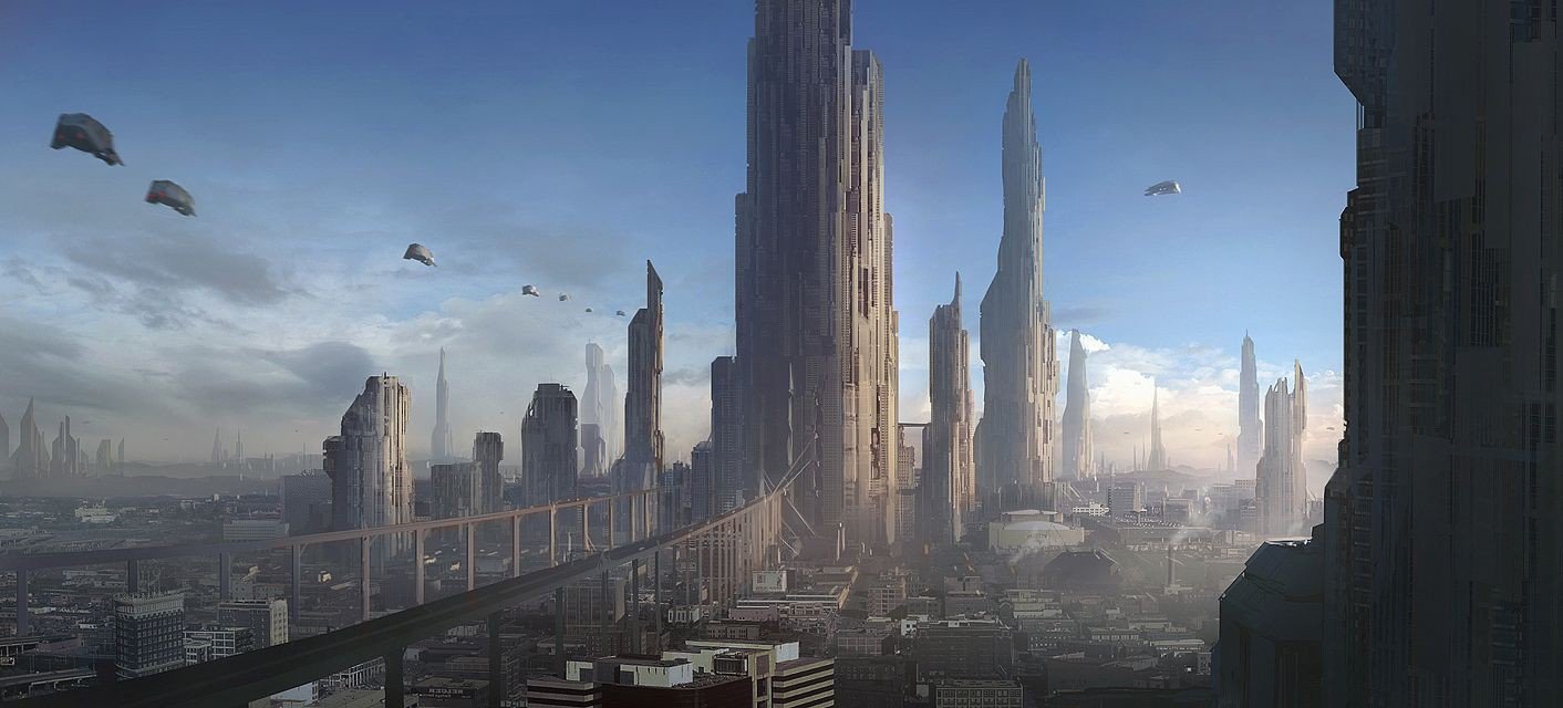 Фантастические города будущего
