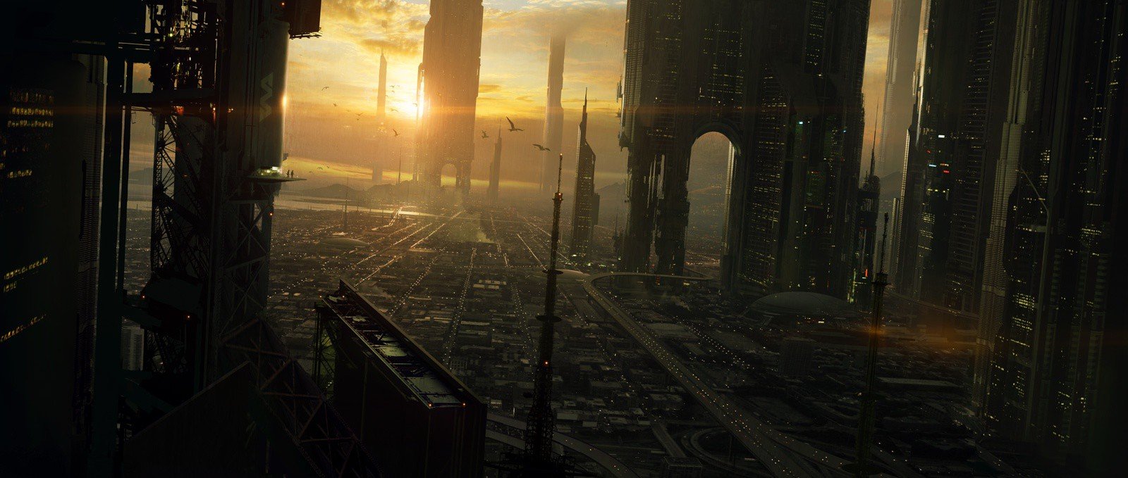 Фантастические города будущего