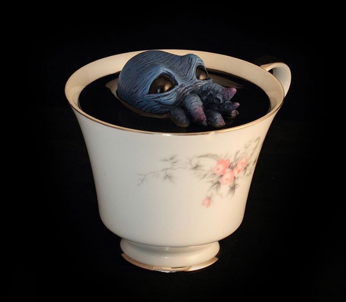 Ктулху в темных глубинах чашек от Майкла Палмера