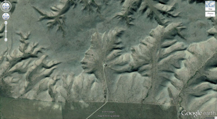 15 интересных мест на снимках спутника Google Earth