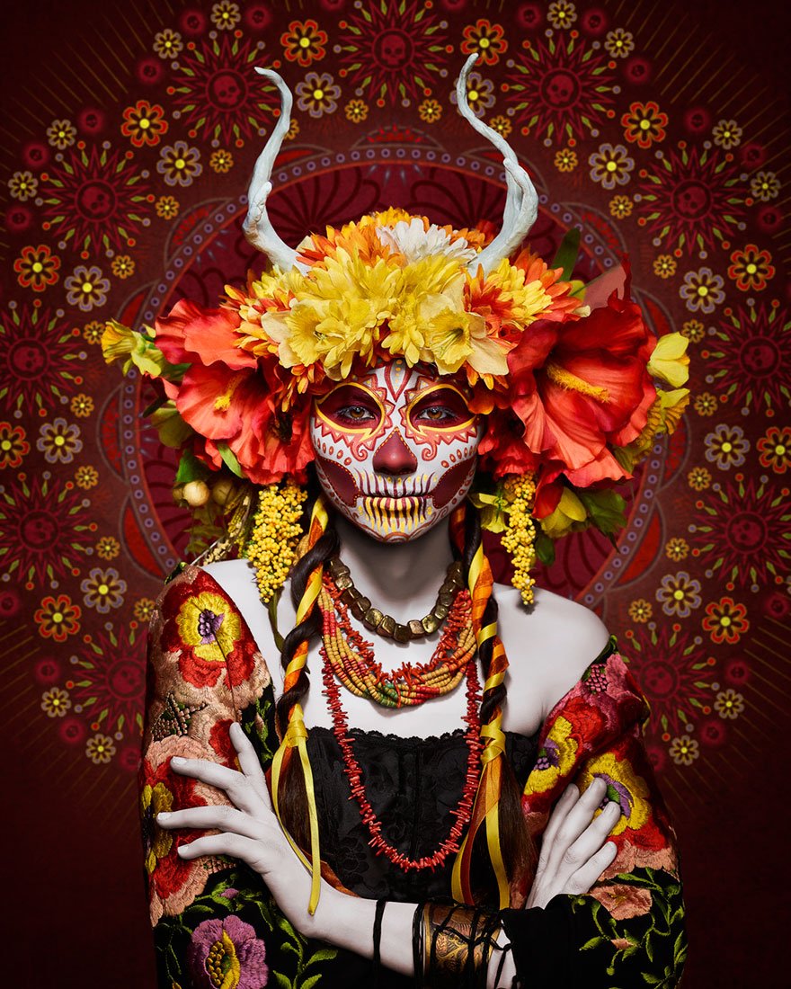 Богиня смерти в фотопроекте Тима Тэддера