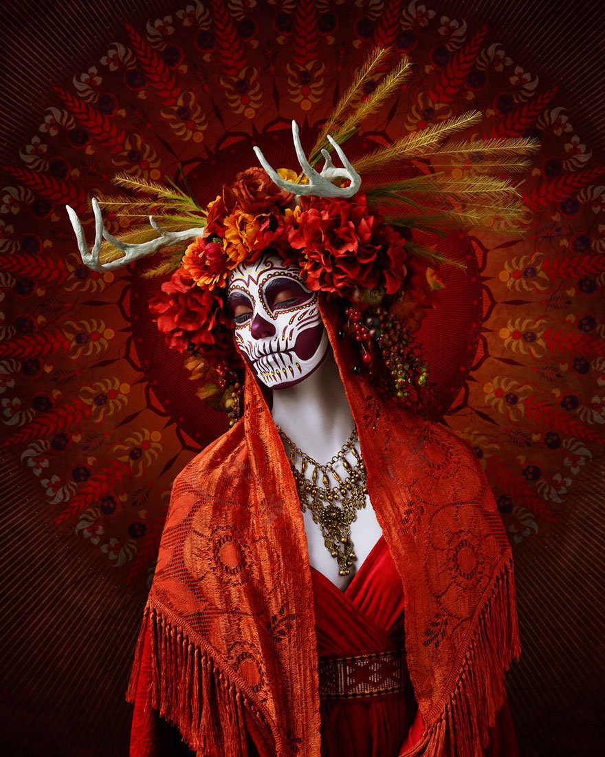 Богиня смерти в фотопроекте Тима Тэддера