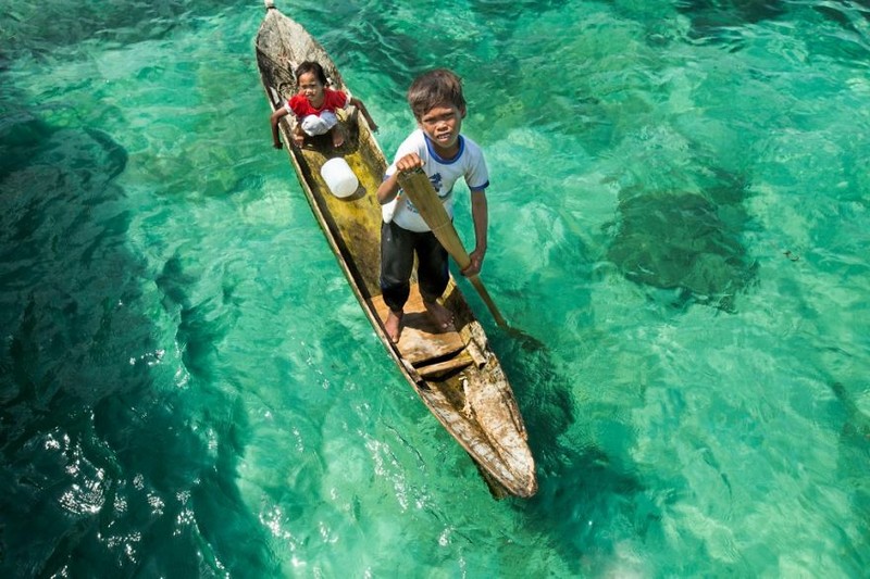 Жизнь морских цыган на Борнео