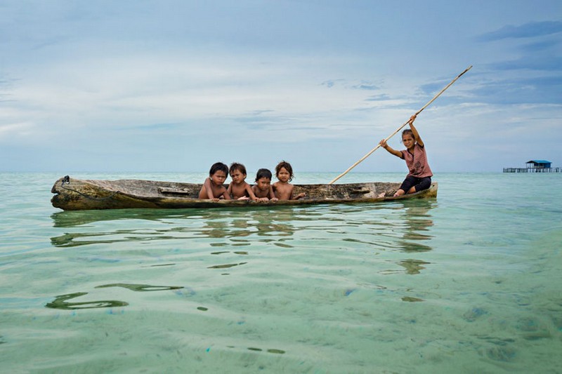 Жизнь морских цыган на Борнео