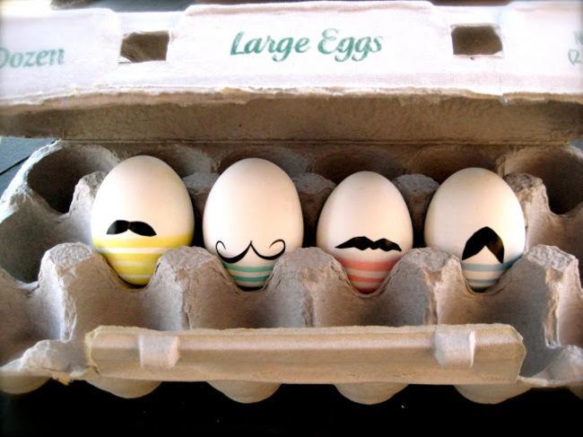 Креативные идеи как раскрасить пасхальные яйца