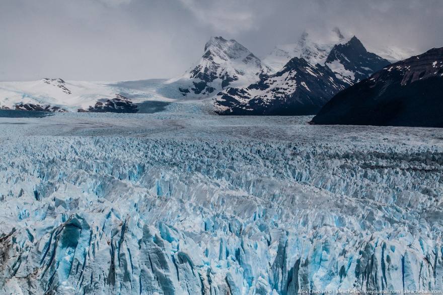 Путешествие на ледник Перито Морено в Патагонии 