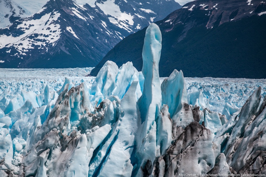 Путешествие на ледник Перито Морено в Патагонии 