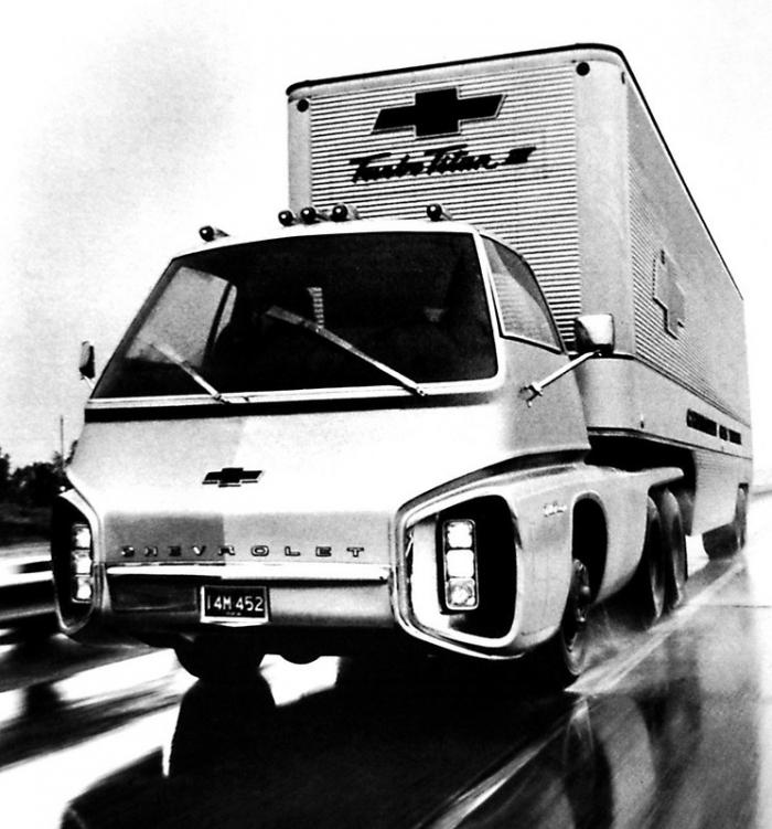 Футуристический грузовик Chevrolet Turbo Titan III