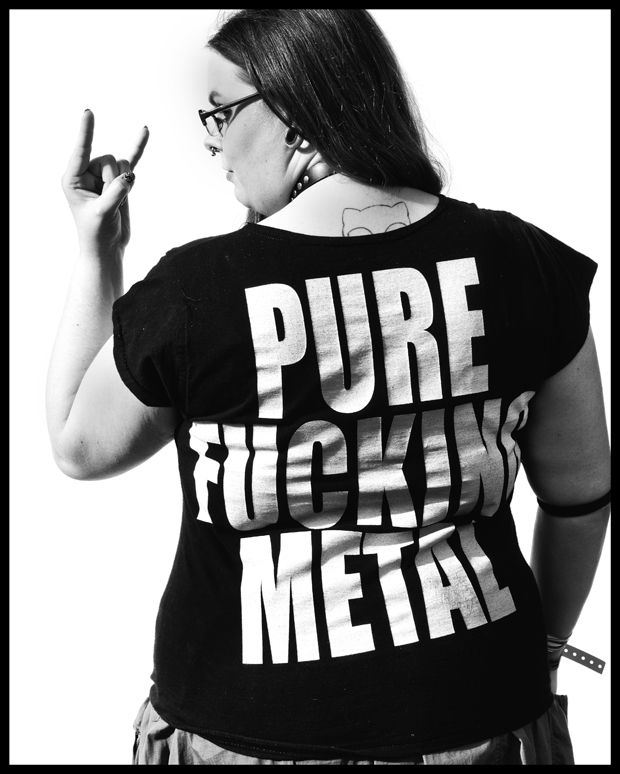 Фанаты дэт-метала от фотографа Дж. М. Джордано