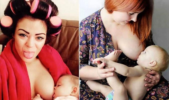 Brelfie: фотографии грудного вскармливания в Instagram