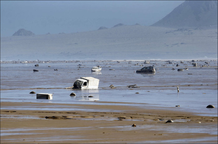 Сильнейшее наводнение в Чили