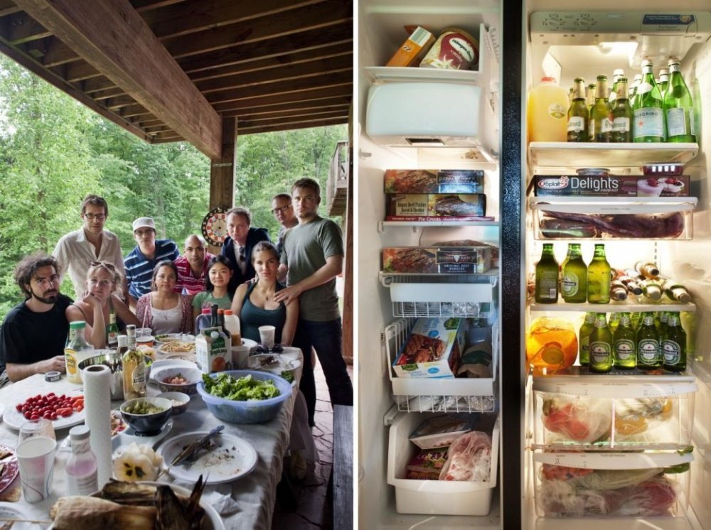 В твоём холодильнике - фотопроект Стефани де Руж