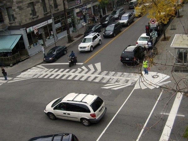 Забавные и необычные пешеходные переходы