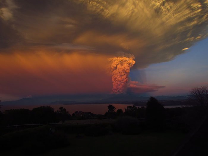 Чилийский вулкан Кальбуко проснулся