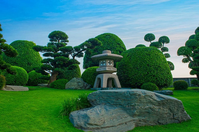 Японский сад во Вьетнаме