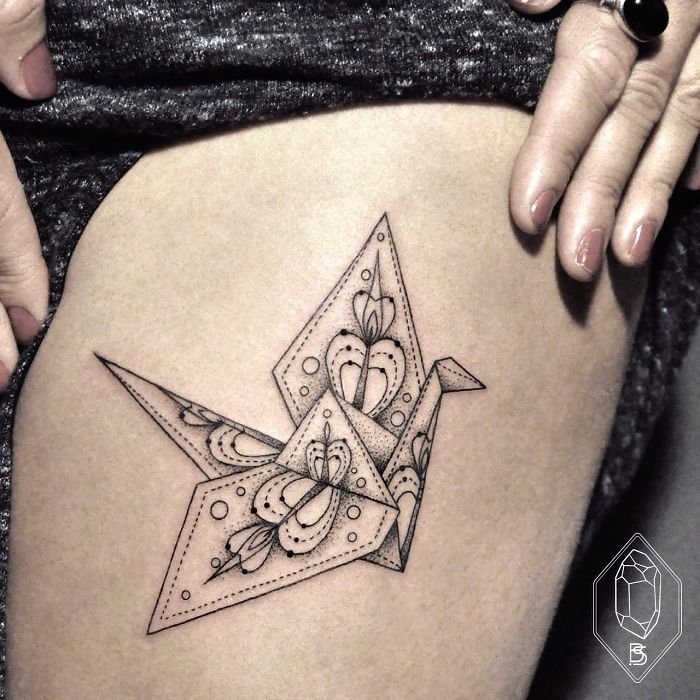 Геометрические татуировки от Bicem Sinik