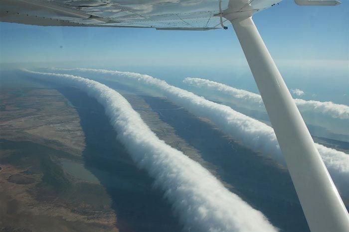 Удивительные облака невероятной формы