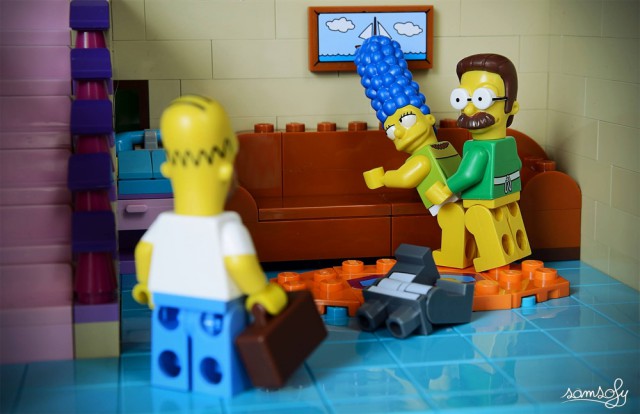 Жизненные сцены из Lego