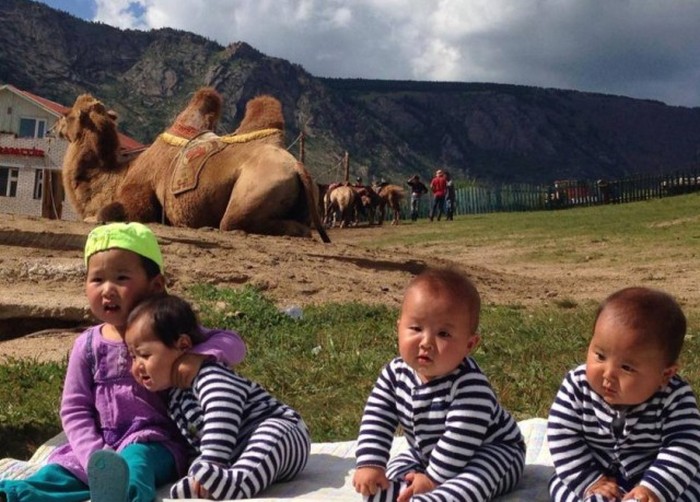 Фотографии монгольских пользователей соцсетей