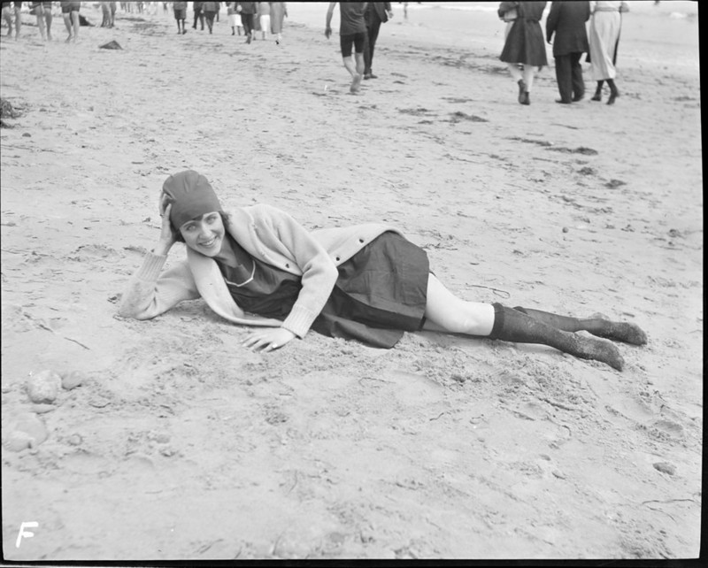Женская пляжная мода 1920-х годов