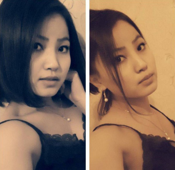 Красивые монгольские девушки из соцсетей